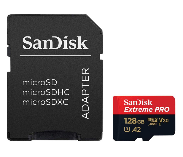 SANDISK Karta pamięci SANDISK MicroSDXC 128GB 200MB/s SDSQXCD-128G-GN6MA - 1058587 - zdjęcie 2